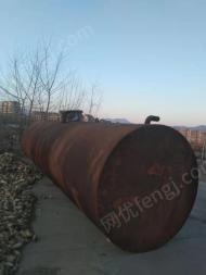 黑龙江牡丹江出售2个二手大水罐60吨/20吨  看货议价,可单卖.