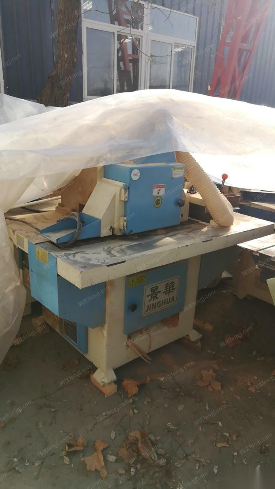 北京房山区厂房搬迁出售全套木工机械,用了五六年,马氏锯,封边机等 看货议价,可单卖.