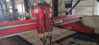 海南文昌出售全数控火焰切割机，两把刀，6米长，专业工控系统。