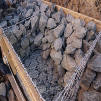 供应河道石笼网 护坡工程格宾网铅丝石笼 镀锌支护网