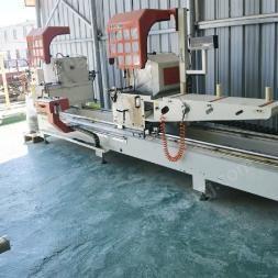 海南陵水打包出售营业中断桥铝门窗厂整套设备，各种108，55型材6-7吨