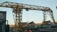 辽宁鞍山出售1台10T二手龙门吊跨度18米 高9米