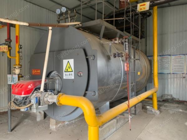 工厂搬迁出售2吨天燃气蒸汽锅炉1套带改造的低氮燃烧器水泵，软化水设备水罐
