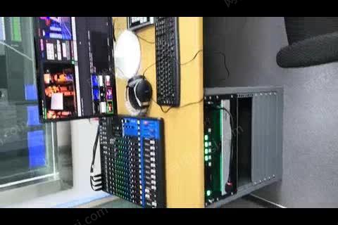 融媒体中心装修虚拟演播室整体解决方案 视频