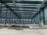 供应厂房32米连跨，长度144米，高度15米，上海提货