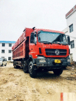 湖北武汉出售天龙前四后八420马力重载自卸车,货箱长8.8米