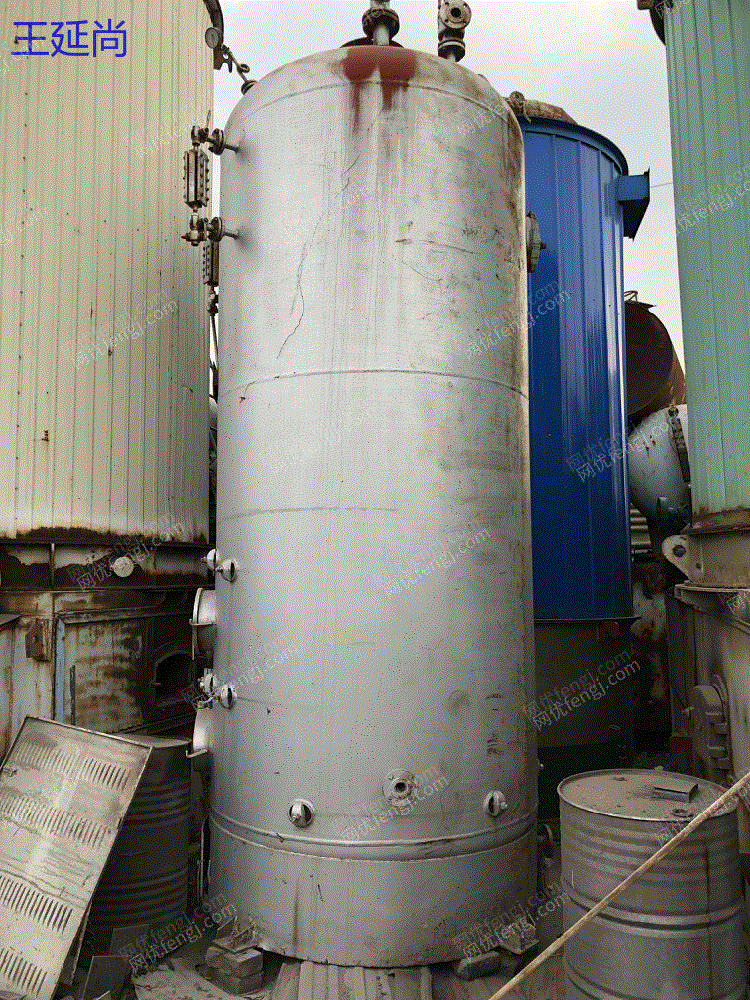 市场库存二手2吨燃气导热油锅炉