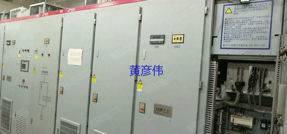 出售9成新二手800kw10kv高压变频器两套