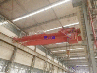 上海宝山区出售1批二手QD双梁75/20T-28.5米行车 起重机等