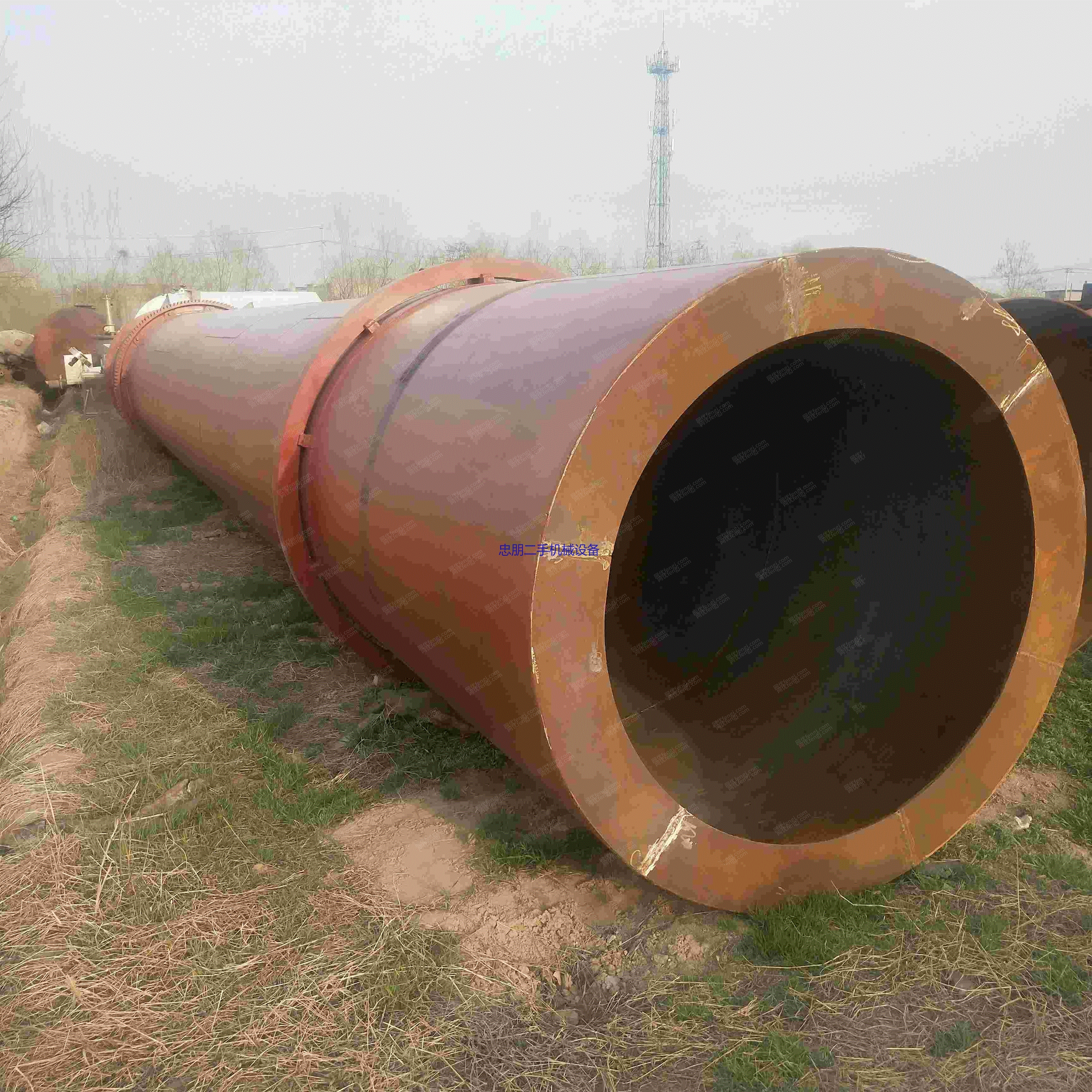 市场现货处理二手单筒烘干机 1.5米/15米滚筒烘干机配套全价格优