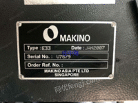 二手日本牧野E33安装少用