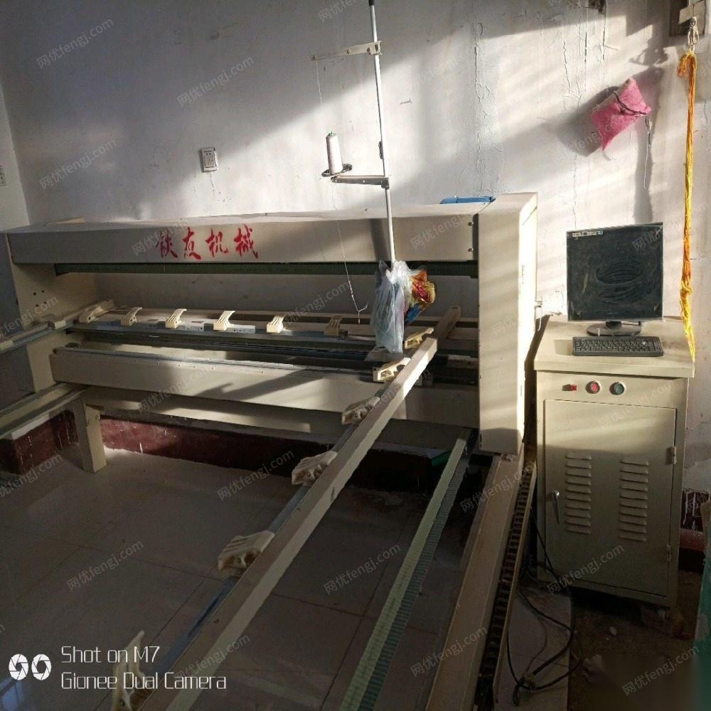 内蒙古赤峰店铺不干了低价处理闲置9.9成新电脑绗缝机1台 8000元