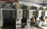 山东青岛出售二手凹印 印刷机 吹膜机