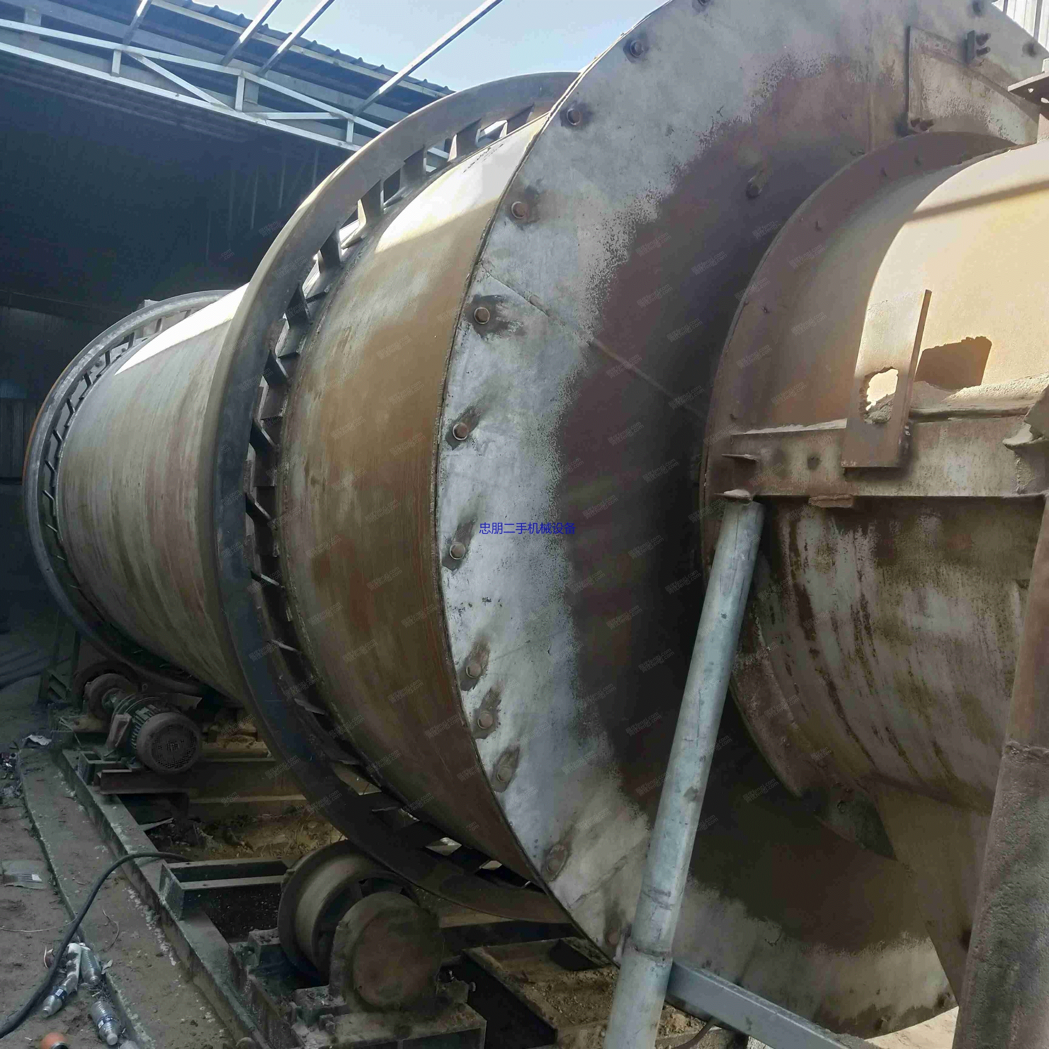 现货库存二手三筒烘干机 2.6/7米滚筒烘干机