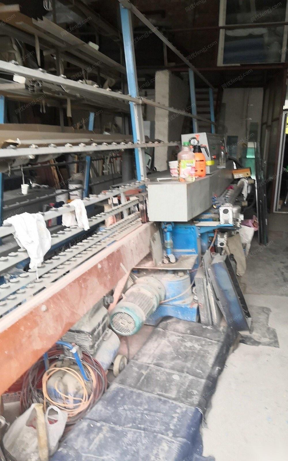 新疆乌鲁木齐出售玻璃斜磨边机，因搬家无地方安放， 50000元