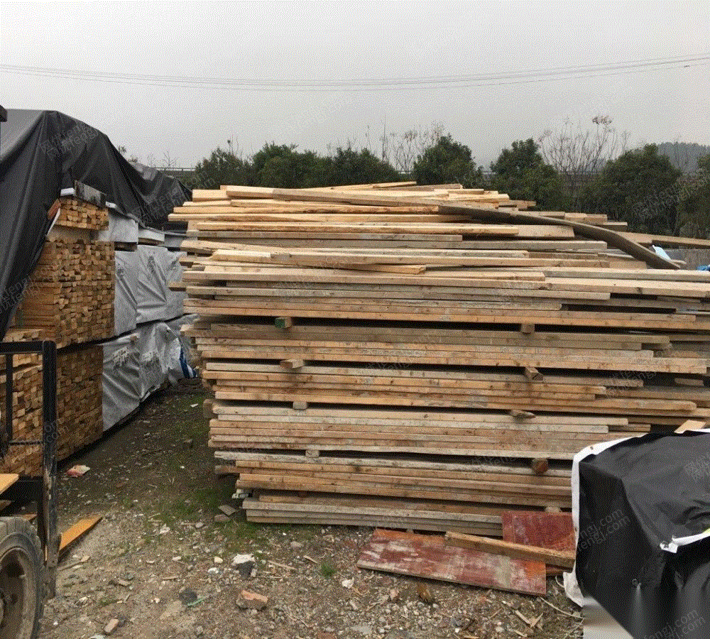 浙江温州出售工地旧模板旧方木