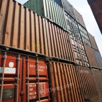 重庆沙坪坝区出售二手集装箱，海运集装箱 12500元