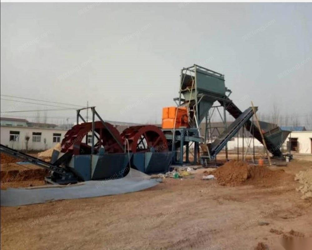 安徽合肥环保问题被关停低价出售闲置9.5成新2019年洗沙设备一套