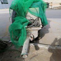 青海西宁工地清场转让闲置一台新型液压二次构造柱泵、配电箱2个.300×6排水管10根
