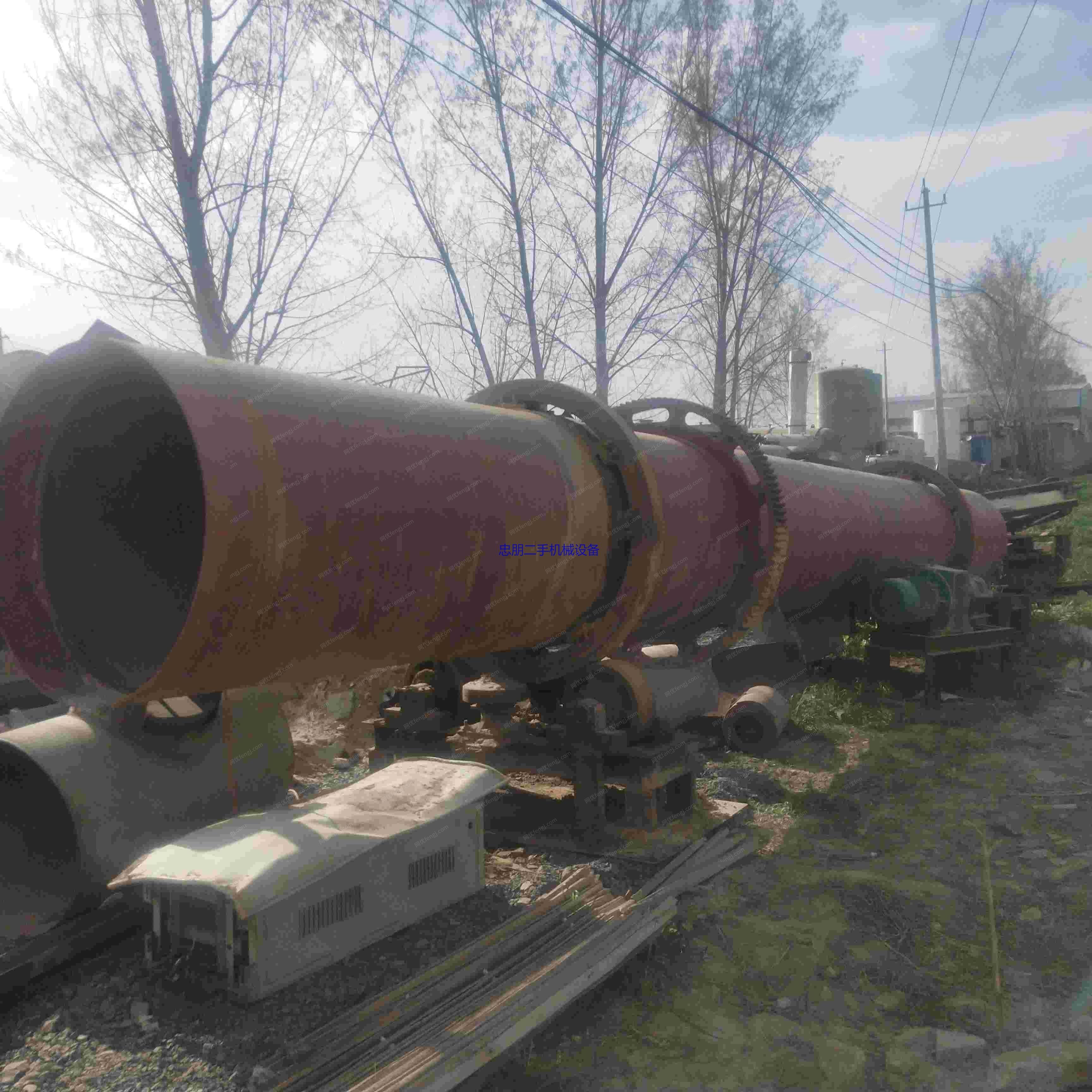 市场现货多台二手滚筒烘干机 1.2/12米 1.8/18米 高质量 大品牌