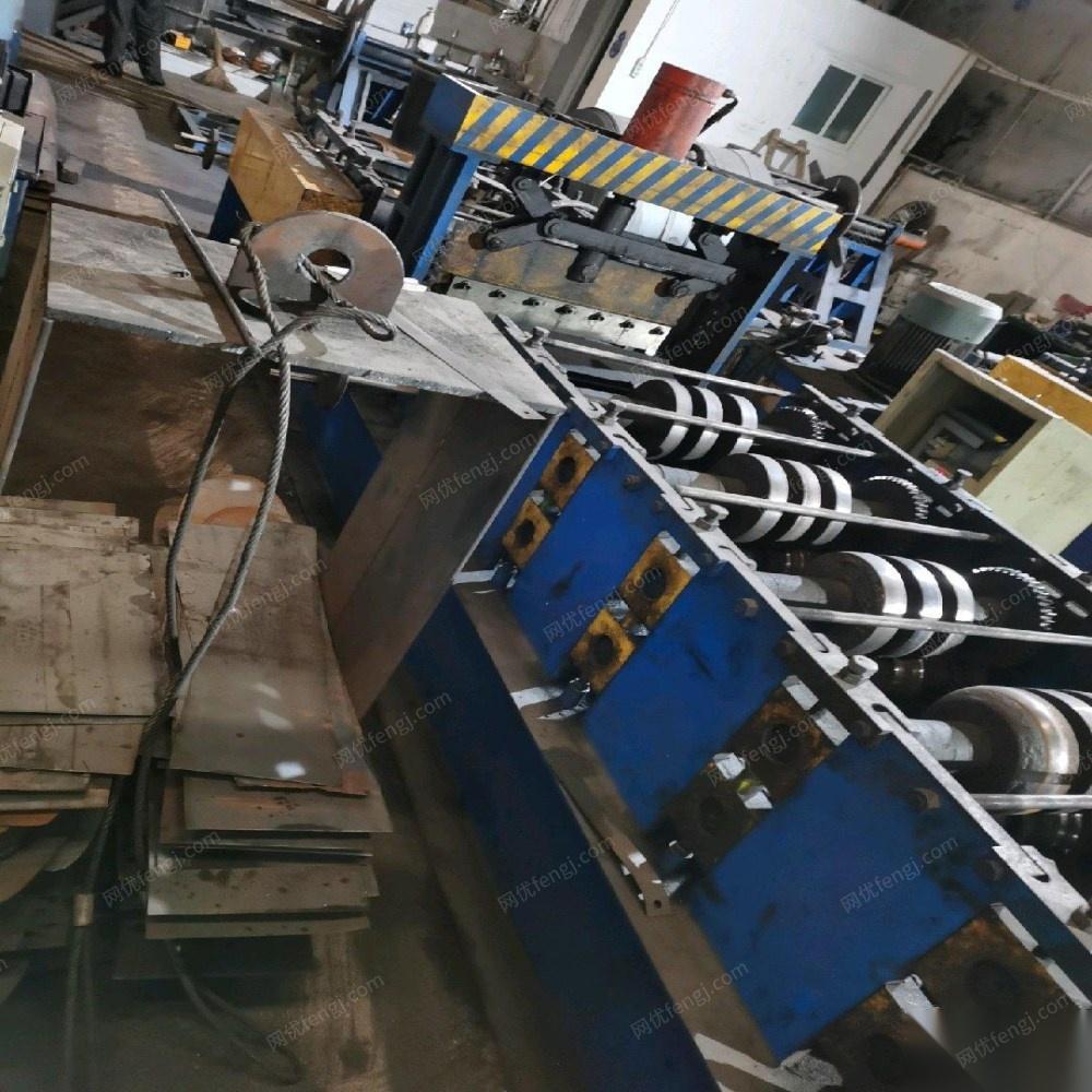 江苏南京转售自用止水钢板辊压机，止水钢板成型机，止水钢板生产线 29800元