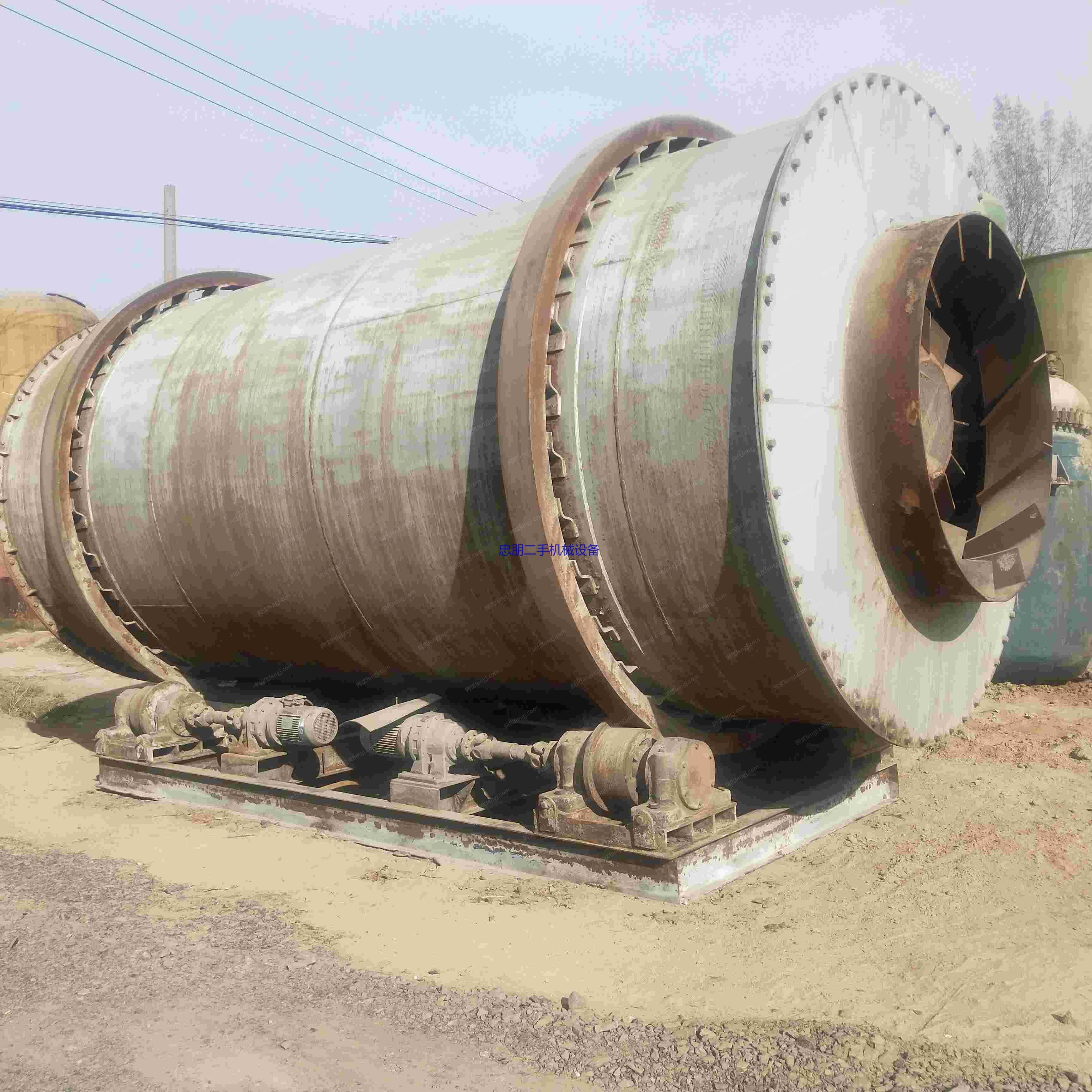 市场库存三筒烘干机二手 全套滚筒烘干机附件全价格低