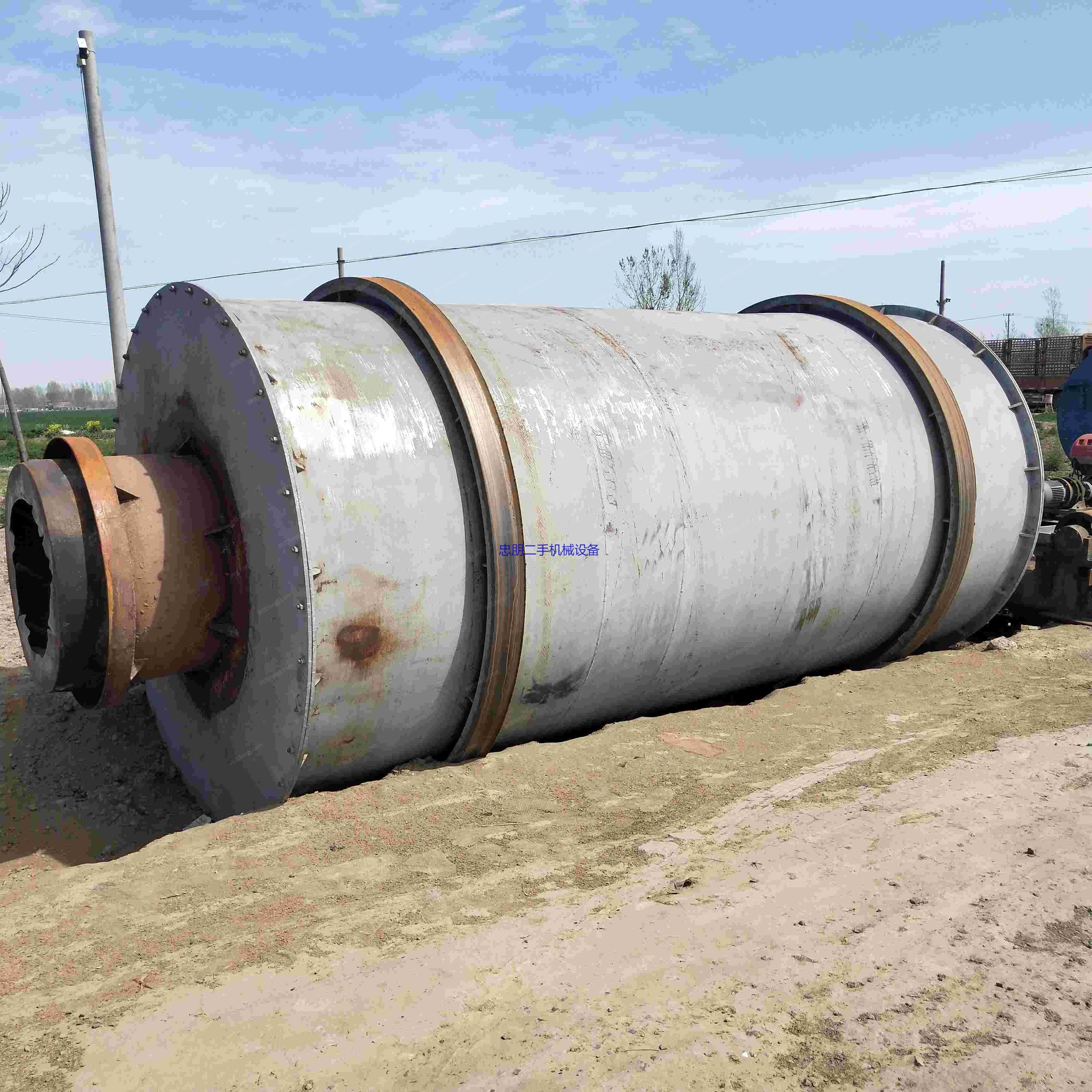 市场库存三筒烘干机二手 全套滚筒烘干机附件全价格低