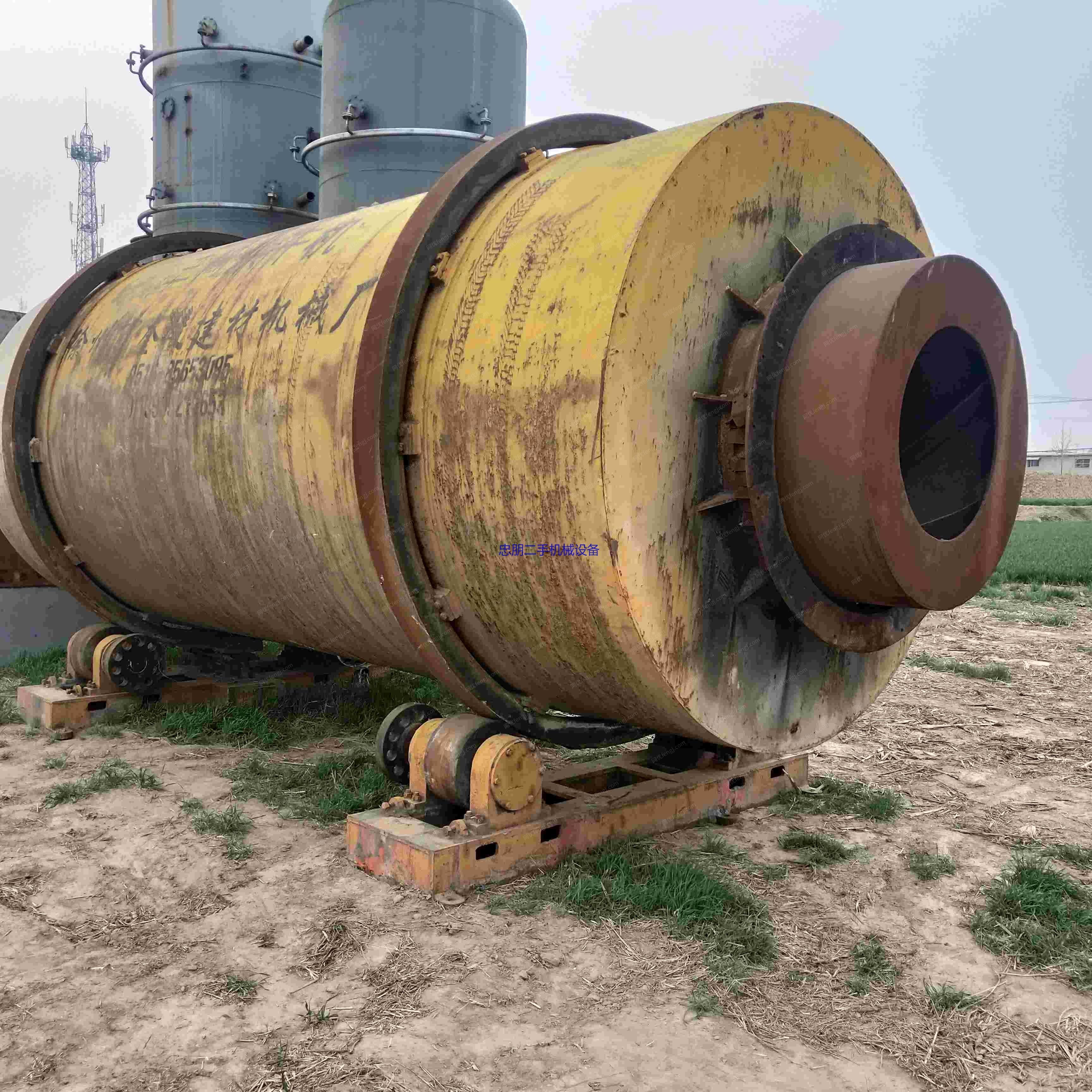 市场现货处理二手三筒烘干机2.4/6米 时烘河沙15吨