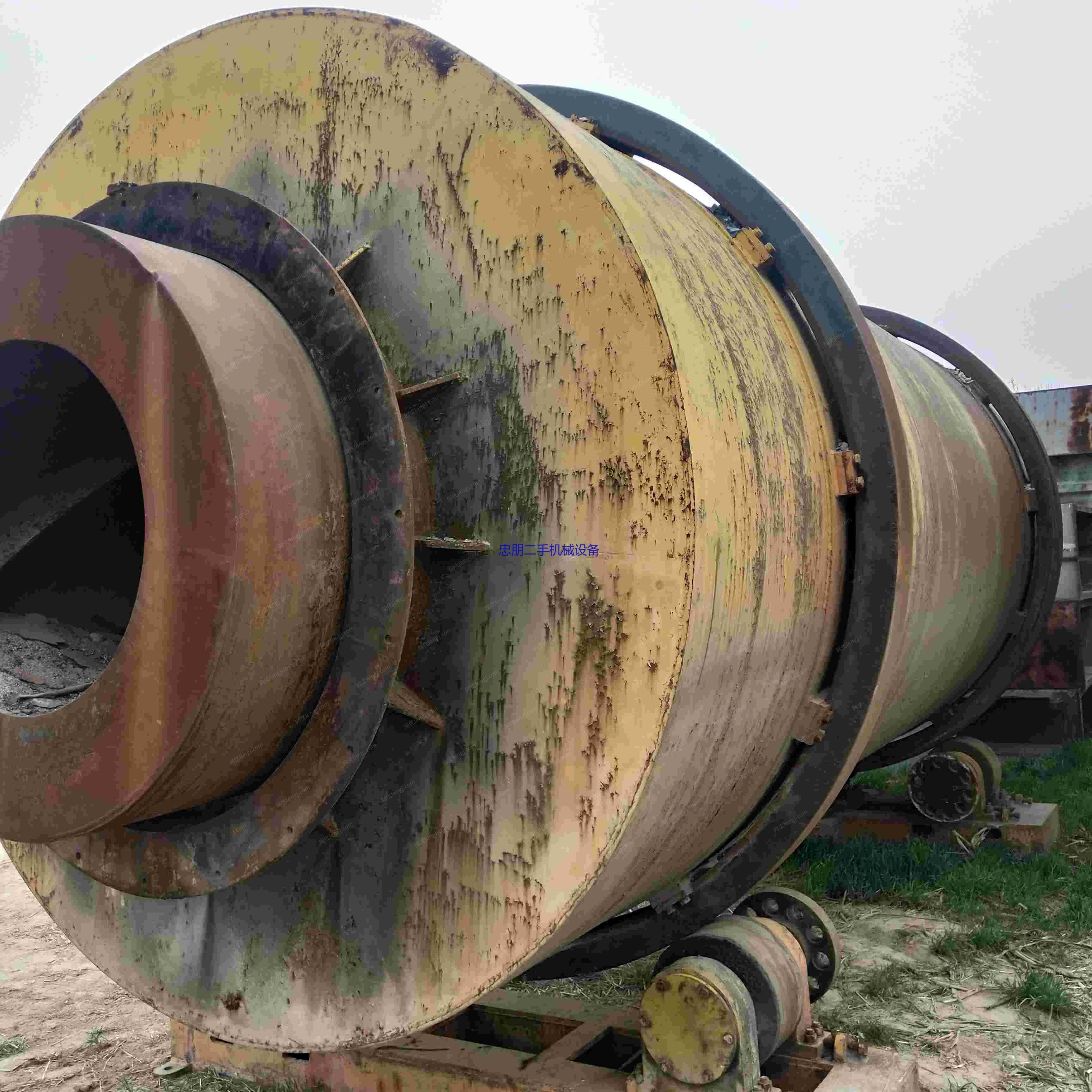 市场现货处理二手三筒烘干机2.4/6米 时烘河沙15吨