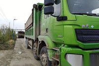 湖北鄂州转让德汽德龙天然气自卸车。