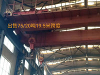 江苏泰州出售1批二手双梁龙门吊32/8吨，跨度22米，32/5吨，跨度24双悬6