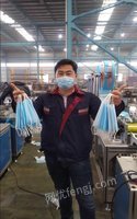 上海浦东新区一拖二全自动口罩机生产线　出售