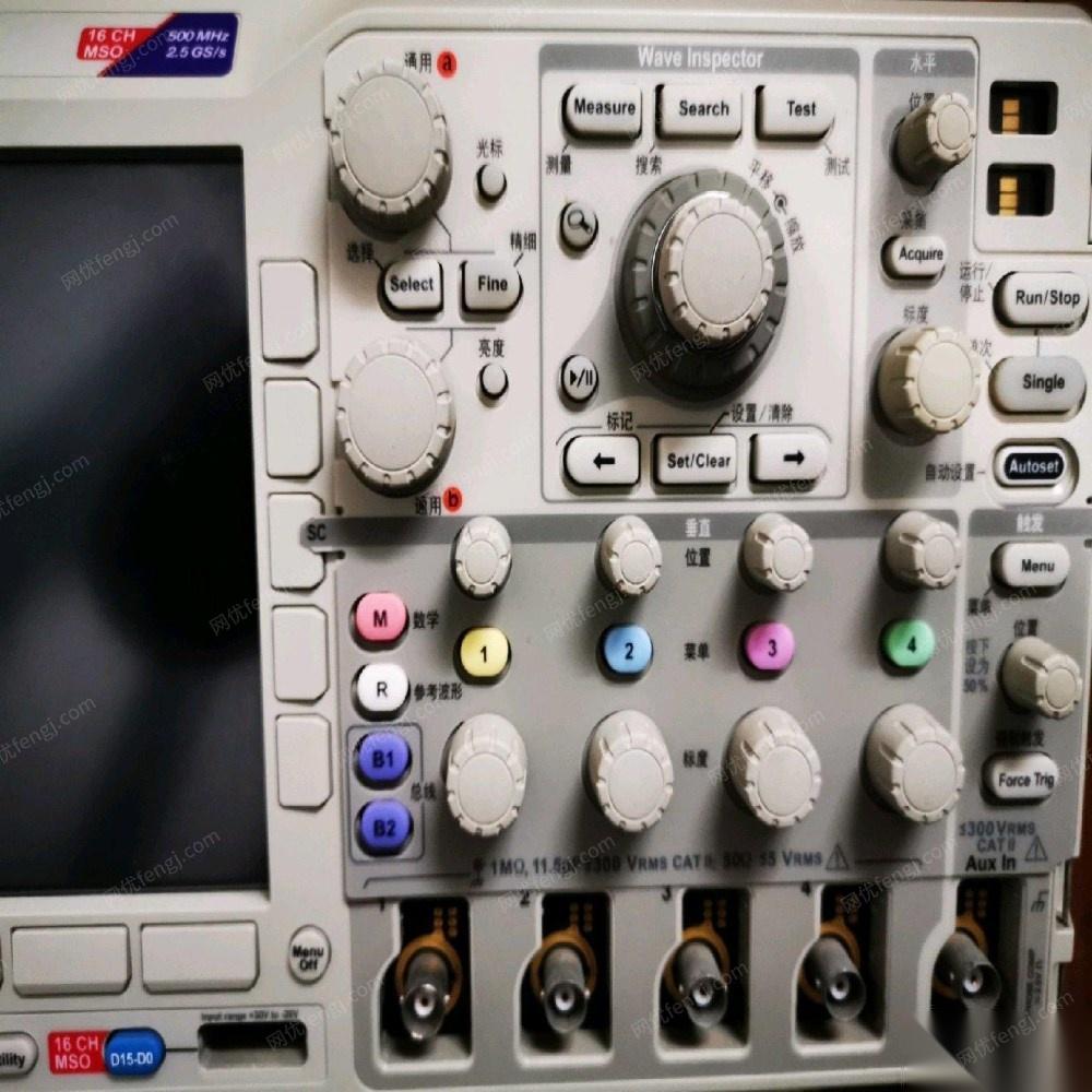 上海浦东新区出售闲置208年12月tektronix混合信号示波器60000元.N9000A信号分析仪各1台
