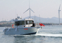 小型高端商务钓鱼旅游观光艇11米玻璃钢游艇
