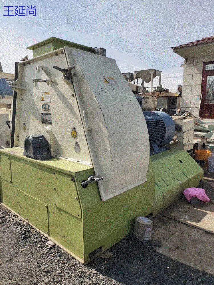 市场库存350型环模颗粒机 二手颗粒机 饲料二手制粒机