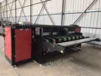 纸箱包装厂出售9成新苏州叠创的纸箱无版数码印刷机 （ 6喷头），2.5米