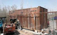 新疆乌鲁木齐出售20尺集装箱北站铁路用的 8500元