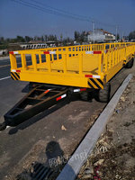 供应重型平板拖车，牵引式平板拖车，10吨平板拖车