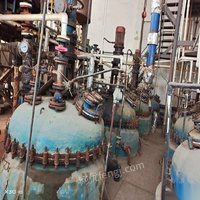 江苏苏州出售二手化工设备反应釜冷凝器