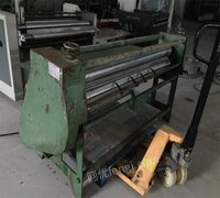 广东东莞出售7成新二手1400瓦楞纸胶水机，裱坑机