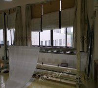 湖北宜昌由于业务量减少低价转让闲置全自动窗帘打折机 窗帘定高机各一台 打包价48000元