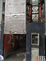 山东菏泽转让闲置2012年大汉施工电梯一部 零高度 机子板正,自己一手货