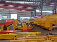 Selling one set of second-hand single-girder crane which its span of 18.68 meters weight of 10 tonsShandong Tai an