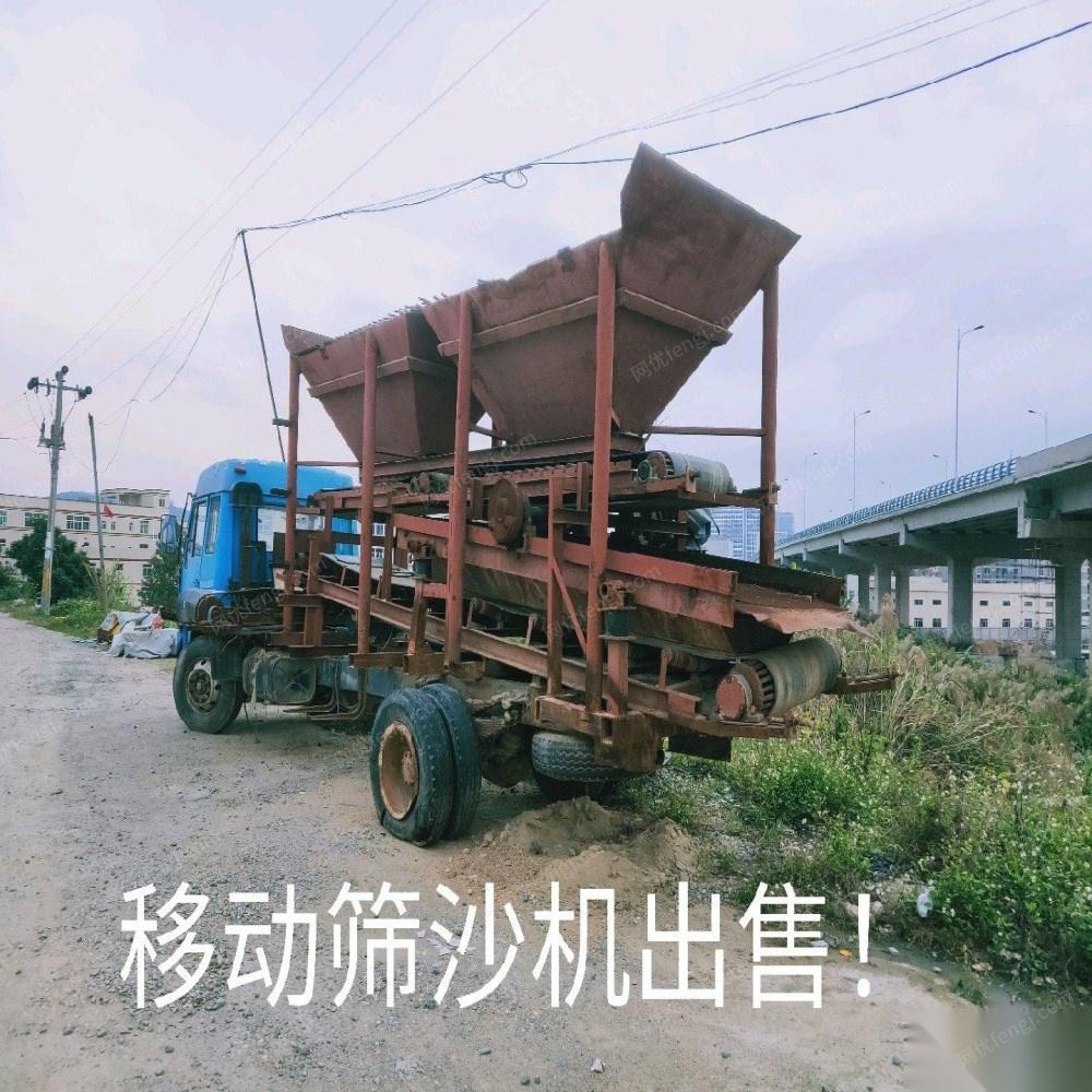 福建漳州全自动移动筛沙机出售 50000元