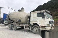 广东深圳因工程结束转行混凝土搅拌车12立方罐废铁价转让