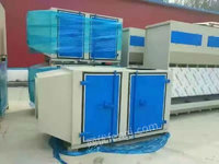 供应山东环保活性碳箱设备汽车烤漆房粉末回收机