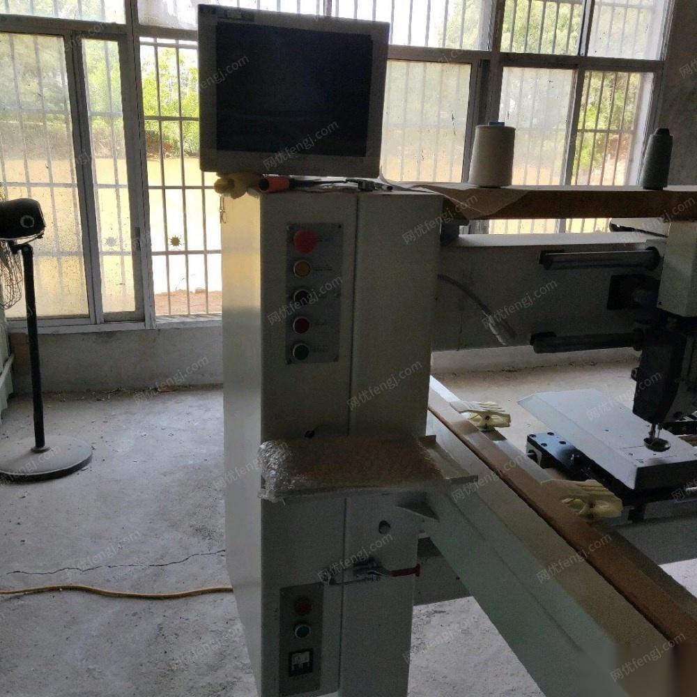 江西赣州闲置几乎全新电脑绗缝机一台出售 28000元