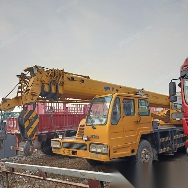 天津河西区转让徐工20吨吊车,06年,没手续,买了就可以