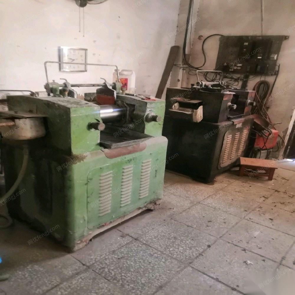 天津西青区硫化机 炼胶机 挤出机出售
