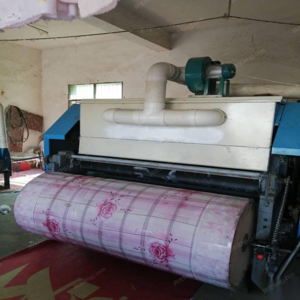 江西出售九成新大型全自动棉被加工设备 15000元
